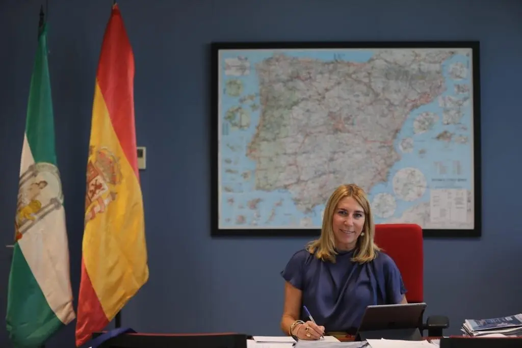 La delegada territorial de Econom&iacute;a, Hacienda y Fondos Europeos de la Junta en C&aacute;diz, Inmaculada Olivero, en una imagen de archivo.