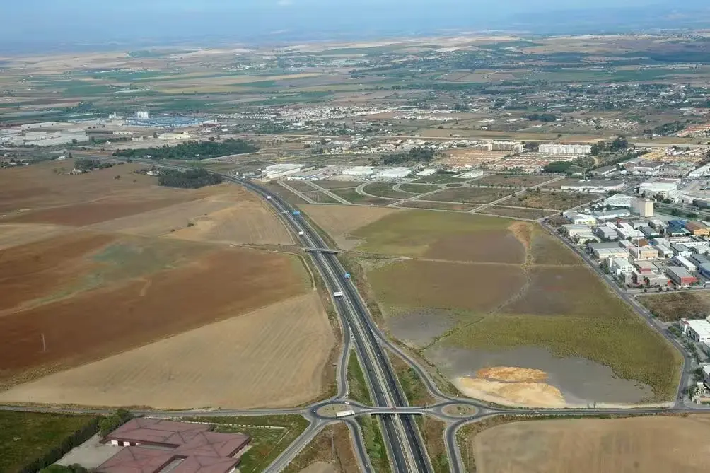 Vista a&eacute;rea de la AP 4 - A. Atienza