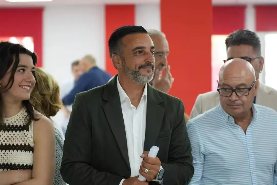Jos&eacute; Antonio D&iacute;az, portavoz del PSOE de Jerez. / David Mart&iacute;nez