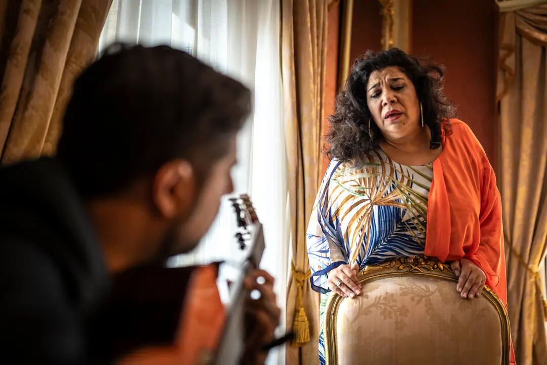  La Macanita de Jerez y Manuel Valencia en el Flamenco on Fire. | Susana Gir&oacute;n 