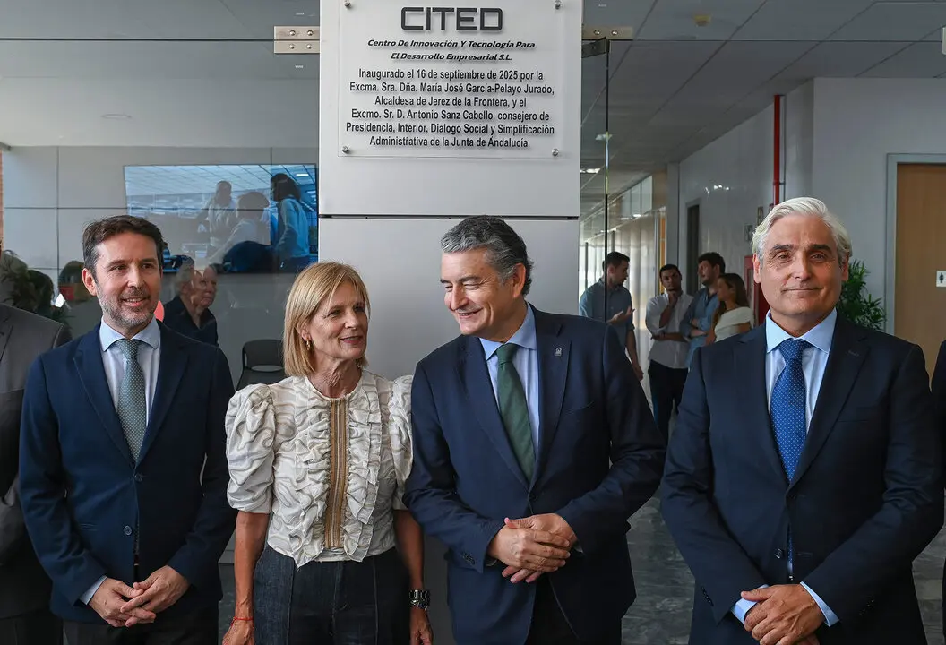  Garc&iacute;a-Pelayo y Sanz, en la inauguraci&oacute;n del Cited. | Viva Jerez. 