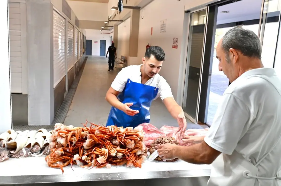  Preparativos en el Mercado de Federico Mayo. | jerez.es 