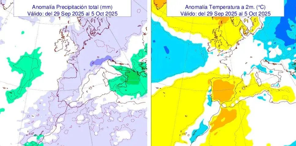 Pron&oacute;stico de la Aemet. | Aemet