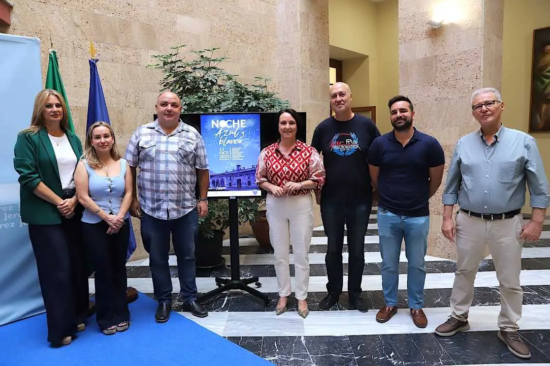  Presentaci&oacute;n de la Noche Azul y Blanca. | jerez.es 
