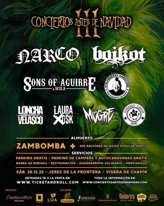  Cartel de los conciertos | CSB 