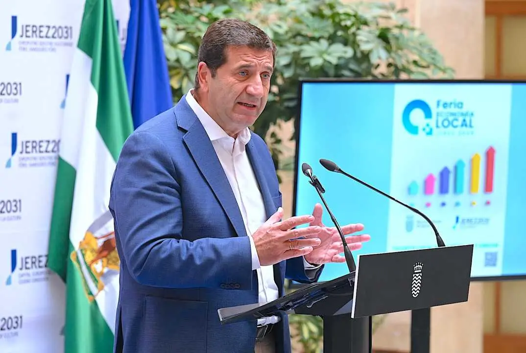  Ignacio Mart&iacute;nez en la presentaci&oacute;n de la Feria de Econom&iacute;a Local. | jerez-es 