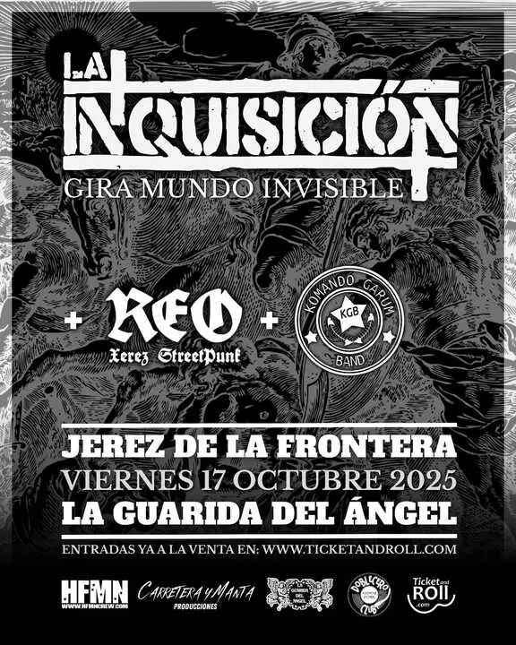 Cartel del concierto | La Guarida del &Aacute;ngel 