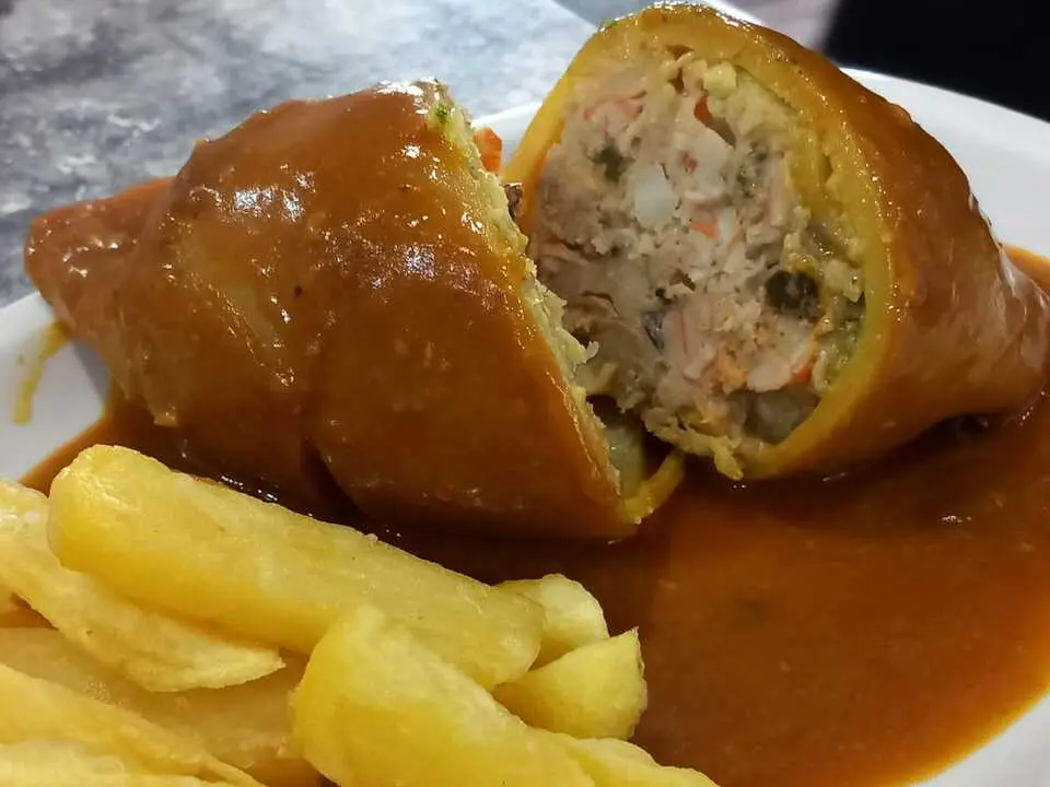  El calamar relleno del Pantoja 