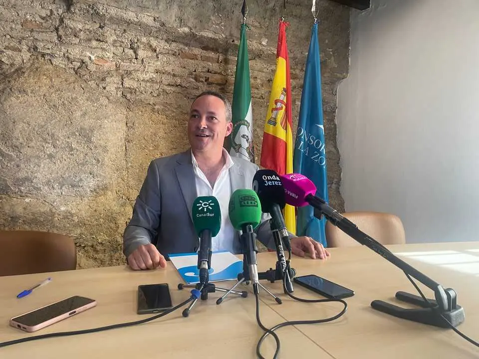  Andr&eacute;s D&iacute;az, presidente del Consorcio de Aguas de la Zona Gaditana. | Jim&eacute;nez 