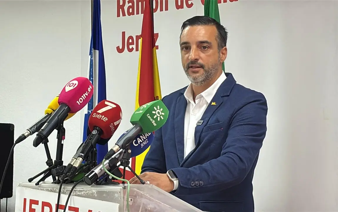  Jos&eacute; Antonio D&iacute;az, en rueda de prensa. | Viva Jerez. 