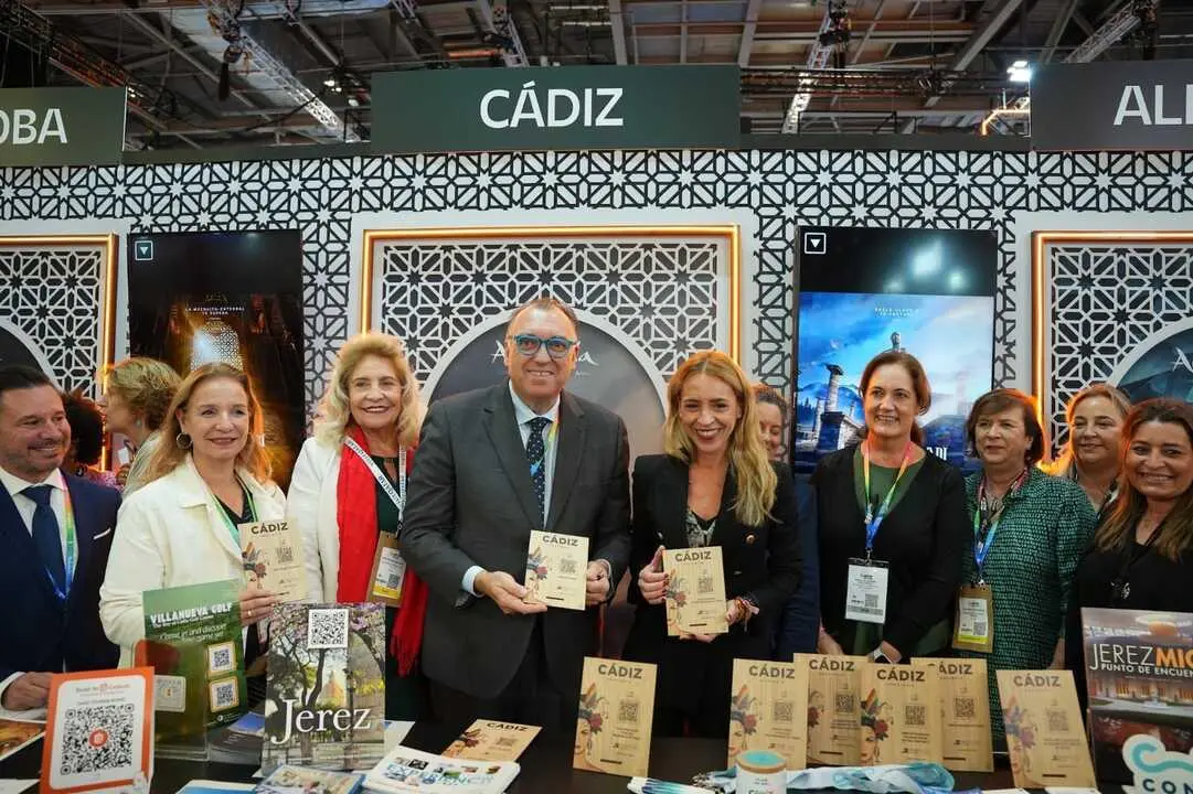  Almudena Mart&iacute;nez, en la World Travel Market. | Viva Jerez. 