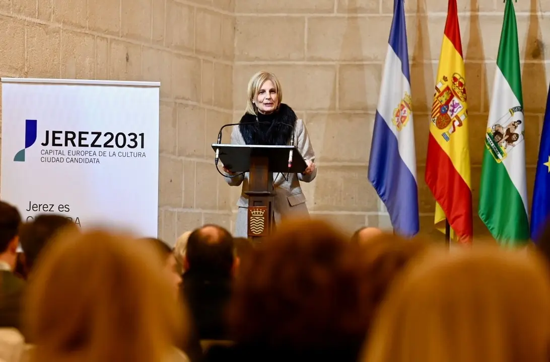  La alcaldesa en el discurso de reconocimiento a los maestros jubilados. | jerez.es 