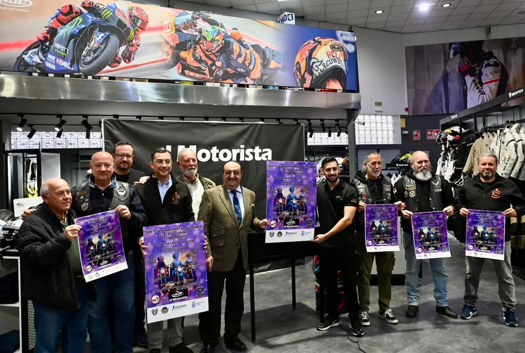  Imagen de la presentaci&oacute;n de la caravana motera. | jerez.es 