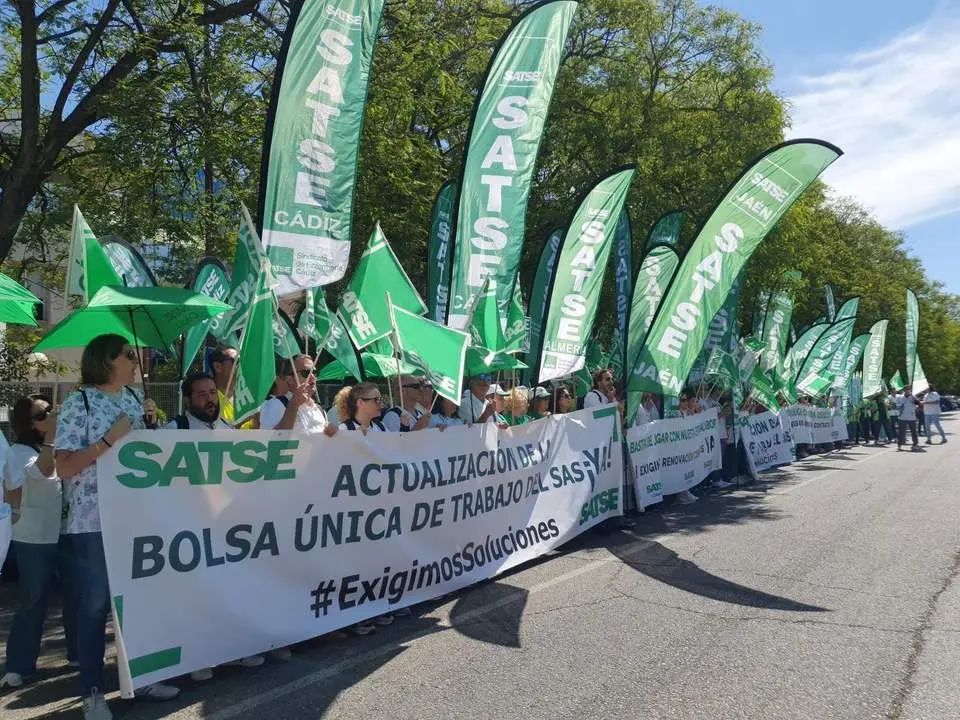  Concentraci&oacute;n de Satse. - Europa Press. 