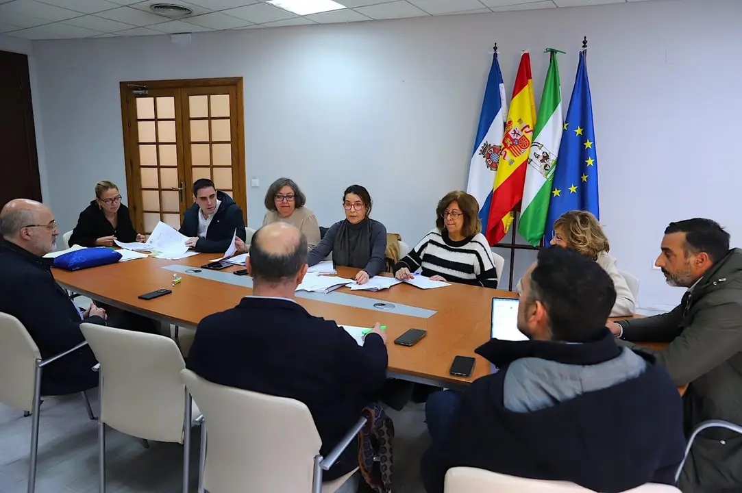  Una imagen del consejo de administraci&oacute;n de la empresa municipal Comujesa. | Viva Jerez. 