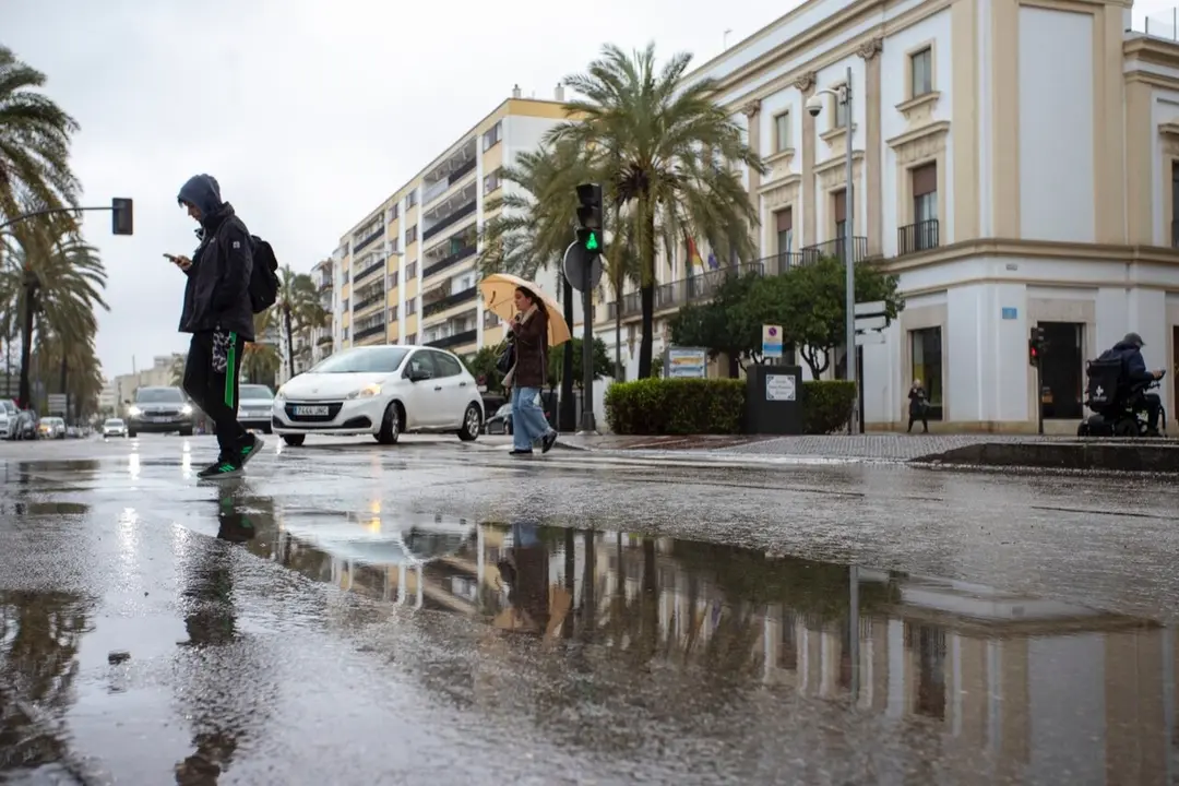  Joseph trae lluvia y viento a Jerez. |  Kiko S&aacute;nchez 