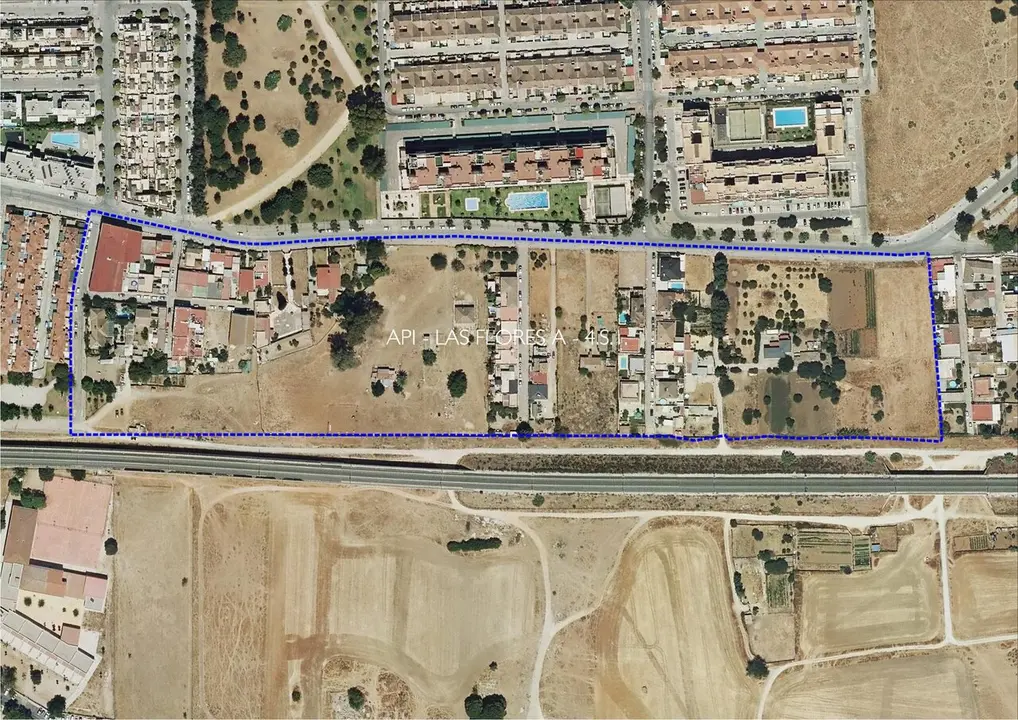  Ubicaci&oacute;n de los suelos de la barriada de Las Flores donde se construir&aacute;n las viviendas. | Viva Jerez. 