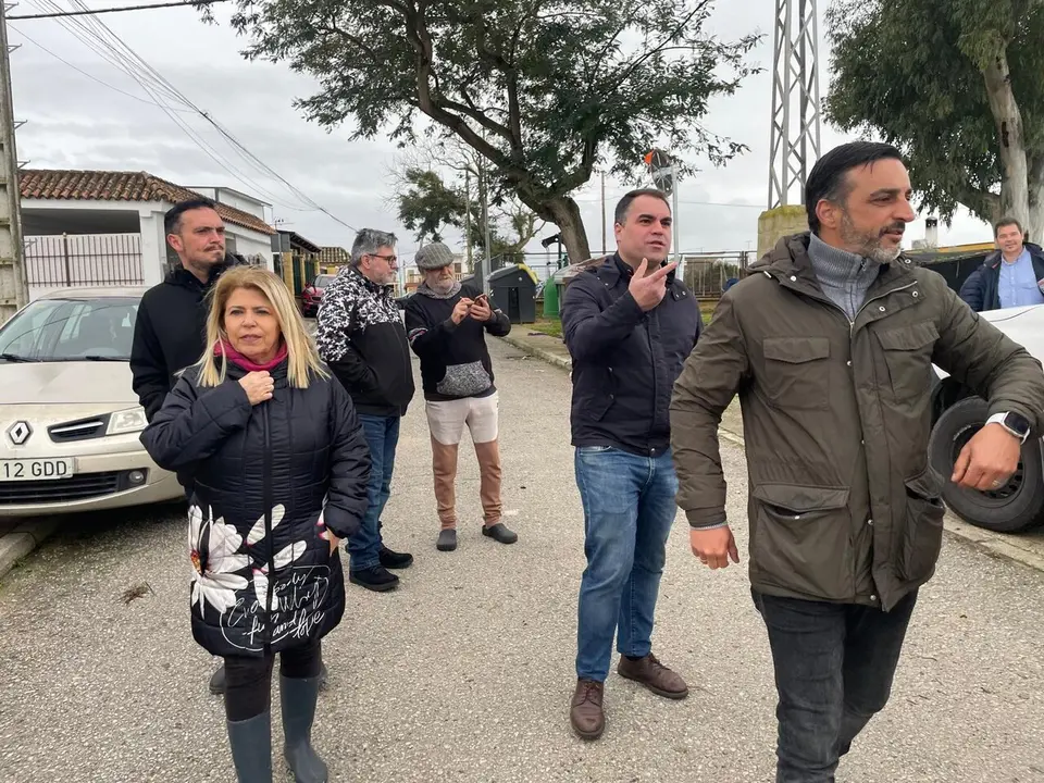  Mamen S&aacute;nchez y Jos&eacute; Antonio D&iacute;az, en Las Pachecas. |  Jim&eacute;nez 