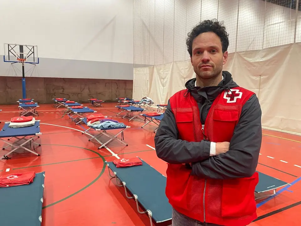  Juan Manuel Fern&aacute;ndez, coordinador del &aacute;rea de voluntariado de Cruz Roja, en Chap&iacute;n. | Jim&eacute;nez. 