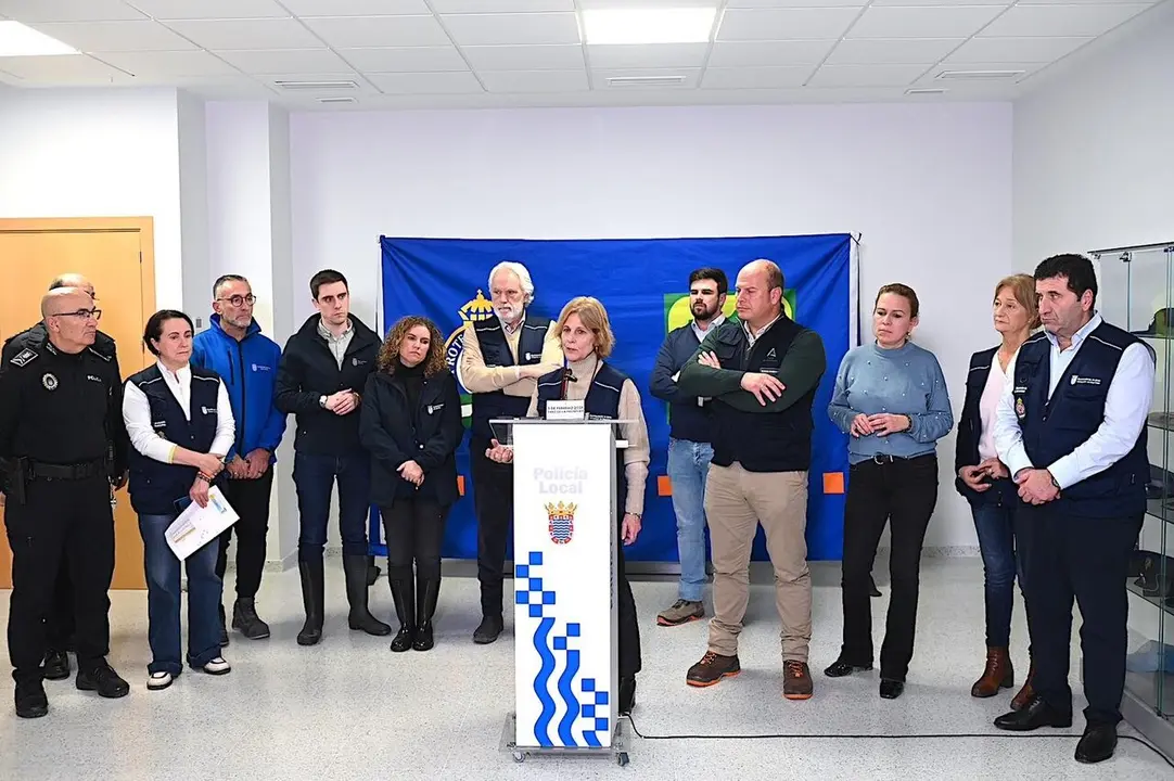  La alcaldesa compareciendo en rueda de prensa. |  jerez.es 