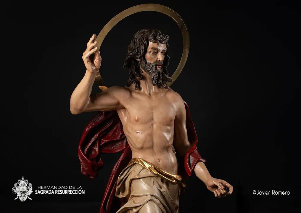  La nueva imagen de Cristo Resucitado. | Javier Romero D&iacute;az 