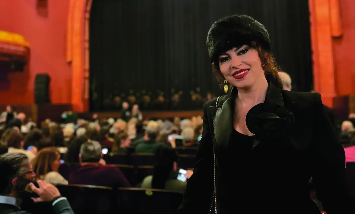  Beatriz Morales, esta semana, en el Teatro Villamarta con motivo del Festival de Jerez. |  JG 