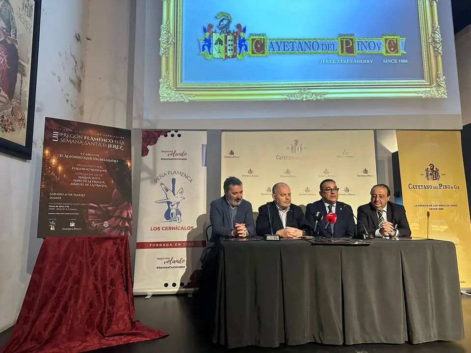  Presentaci&oacute;n del cartel del Preg&oacute;n Flamenco en Cayetano del Pino. |  Viva 