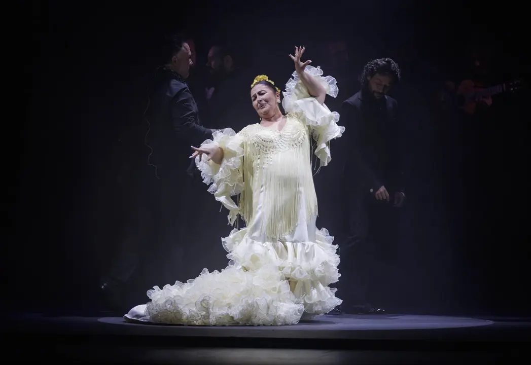  Manuela Carpio en el espect&aacute;culo que abri&oacute; el Festival de Jerez. |  Esteban Abión. Festival de Jerez 