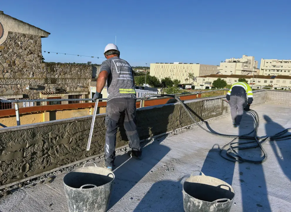  Una vivienda en fase de construcci&oacute;n. | Viva Jerez. 