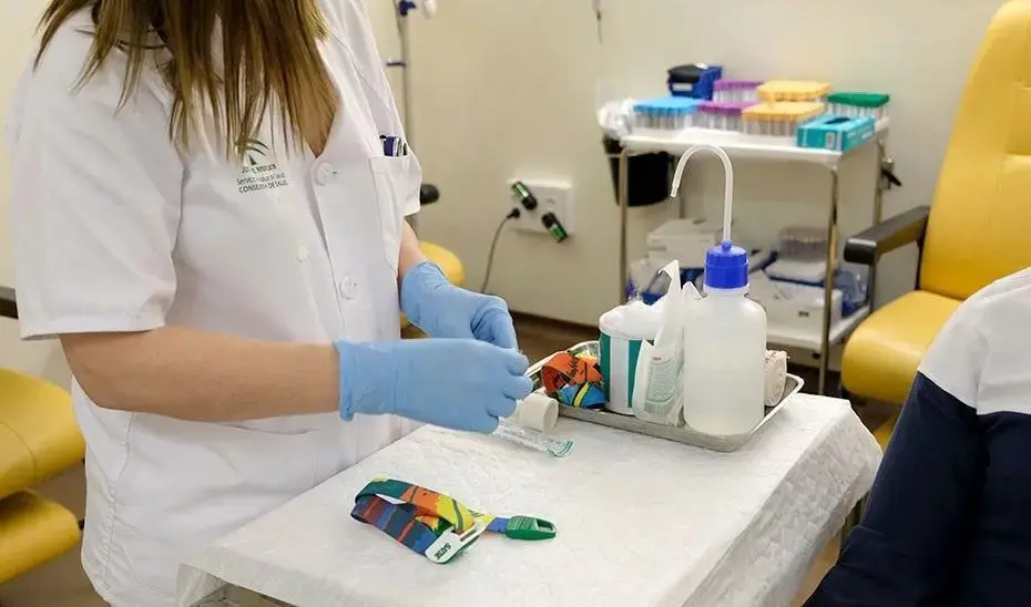 Enfermera del Servicio Andaluz de Salud (SAS). | EP