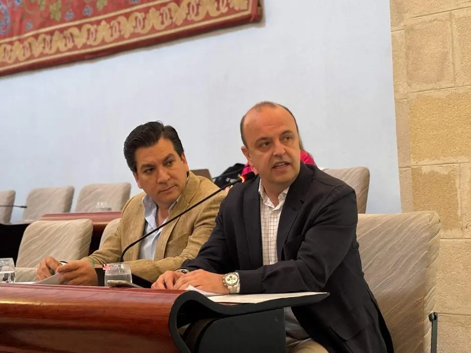  Ignacio Soto, durante su intervenci&oacute;n en el pleno. | Vox 