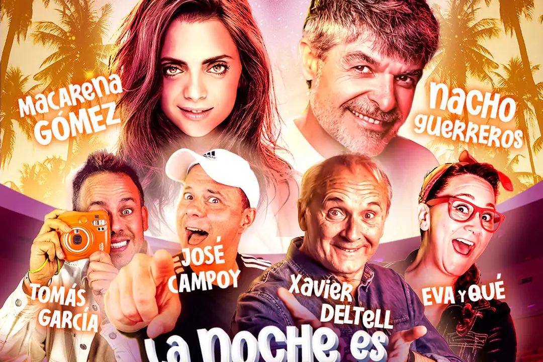  Los protagonistas de La Noche es Comedia 