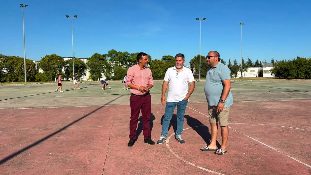  Los representantes del PSOE en el Parque de la Igualdad. |  PSOE 