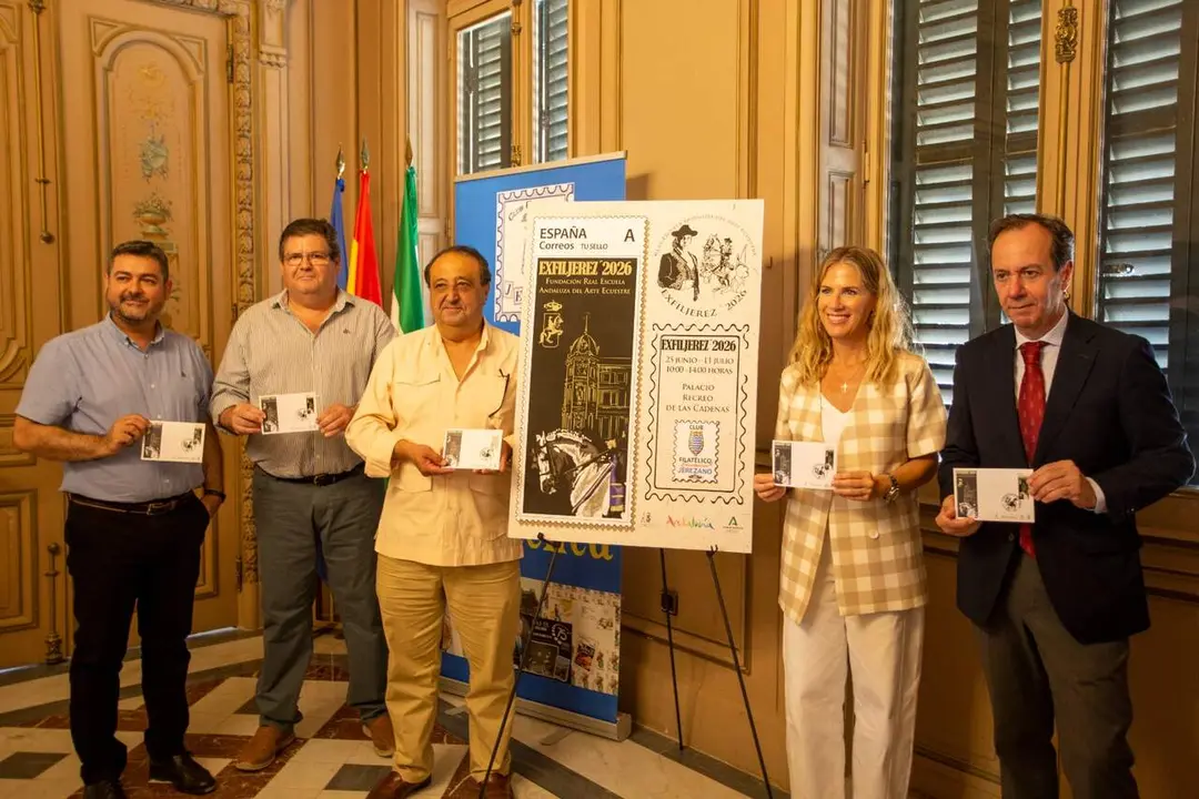  Presentaci&oacute;n del matasellos y del sello dedicado a la tradici&oacute;n ecuestre. |  Kiko S&aacute;nchez 