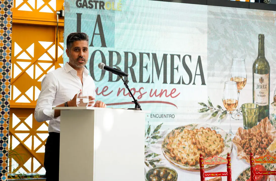  Leandro Martins, gerente de &Aacute;rea Sur, en la presentaci&oacute;n de Gastrol&eacute;. |  Viva 