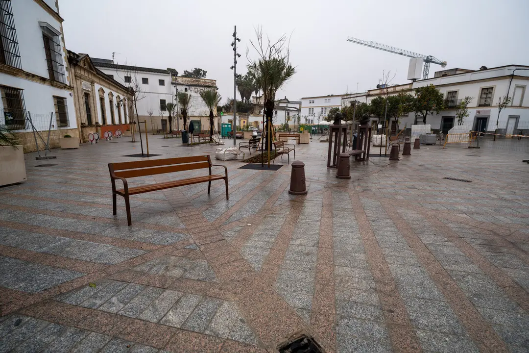  La remozada plaza del Mercado. | Miguel &Aacute;ngel Junquera. 