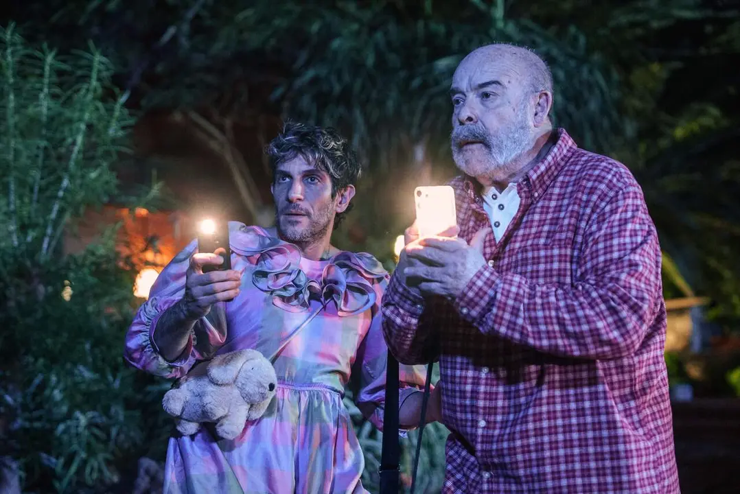  Quim Guti&eacute;rrez y Antonio Resines en Haciendo amigos. 