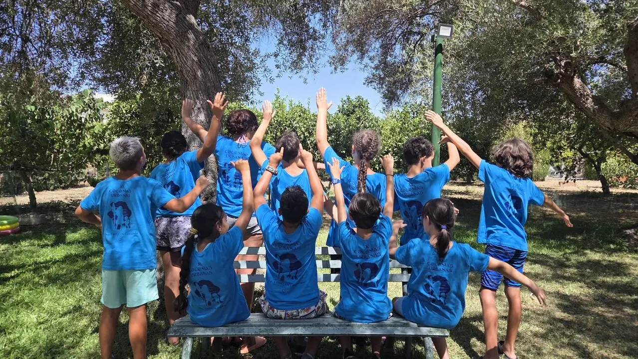  Uno de los grupos participantes en los Campamentos de Verano de C&aacute;ritas. |  C&aacute;ritas 