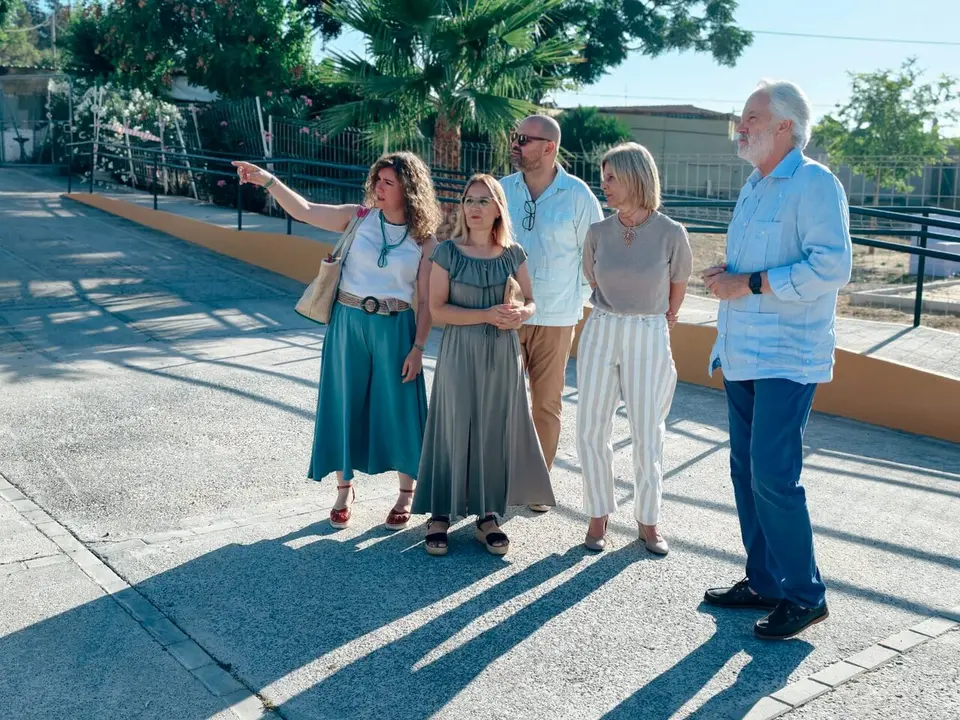  Bello y Garc&iacute;a Pelayo han visitado esta ma&ntilde;ana las obras en La Corta. |  dipucadiz.es 