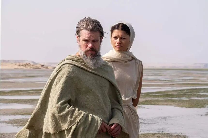  Matt Damon junto a Zendaya en La Odisea. 1 Universal 