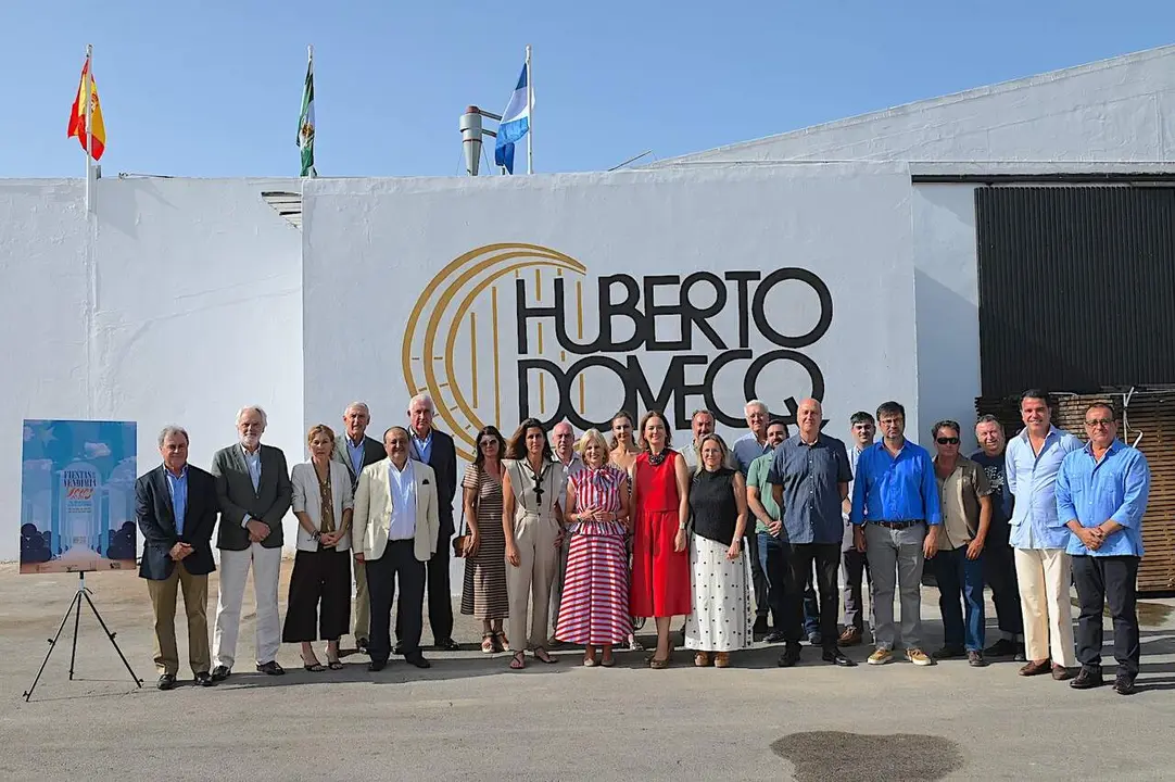  Foto de familia de la presentaci&oacute;n de las Fiestas de la Vendimia. |  jerez.es 