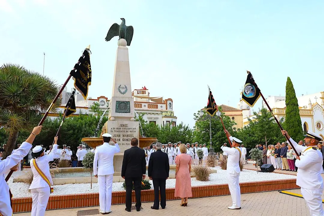  Un momento del acto de homenaje a Juan Manuel Dur&aacute;n. |  jerez.es 