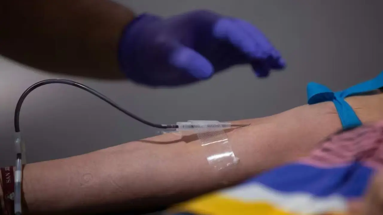 Donaci&oacute;n de sangre. - Archivo