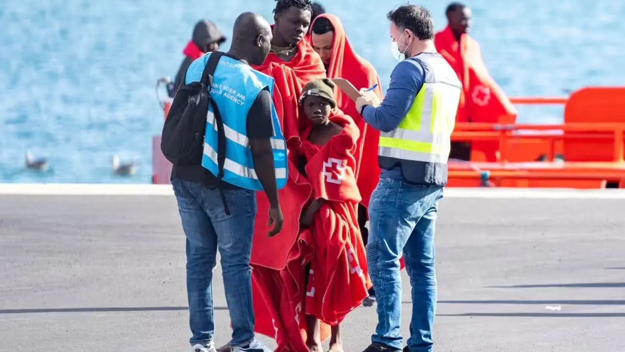 Menores migrantes. | Europa Press.