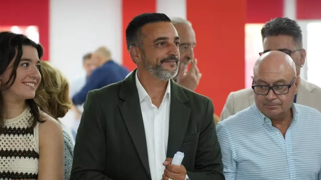 Jos&eacute; Antonio D&iacute;az, portavoz del PSOE de Jerez. / David Mart&iacute;nez
