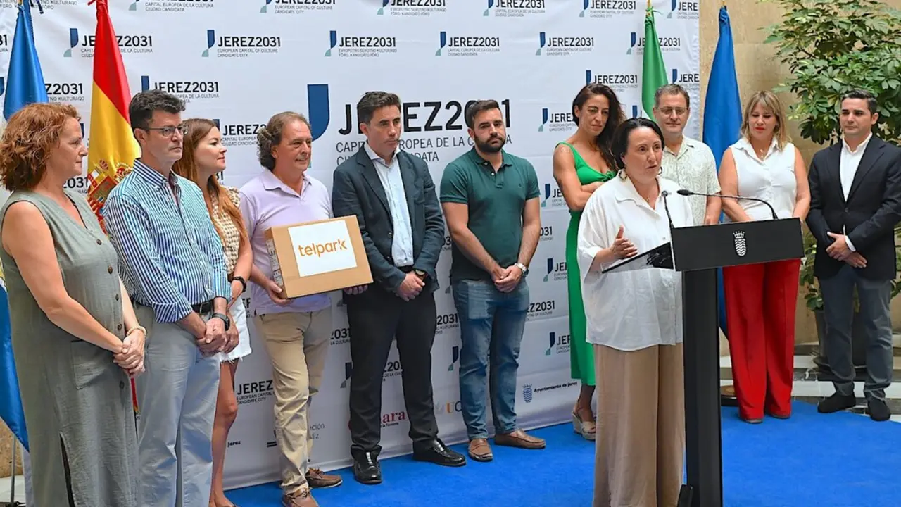  Presentaci&oacute;n del acuerdo entre Ayuntamiento y Telpark. | jerez.es 