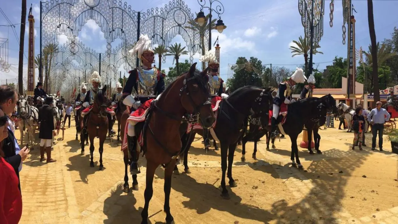  La parada h&iacute;pica de la Guardia Real en Jerez - Jim&eacute;nez 