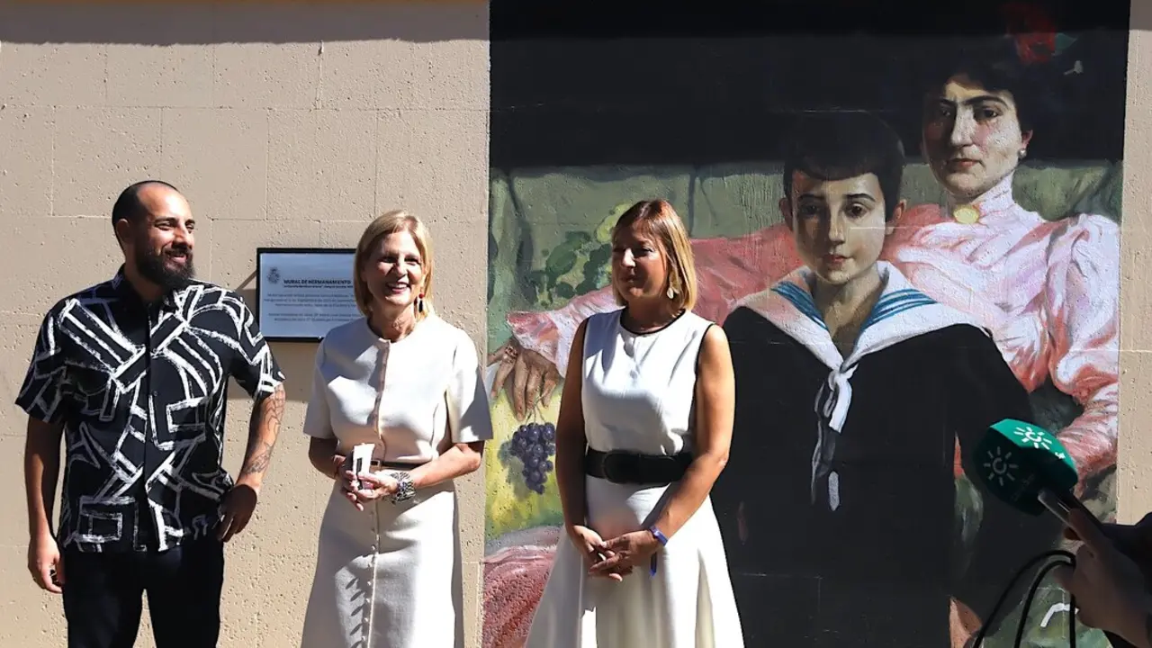  Inauguraci&oacute;n del mural dedicado a Haro, obra de Pol Tattoo. | jerez.es 