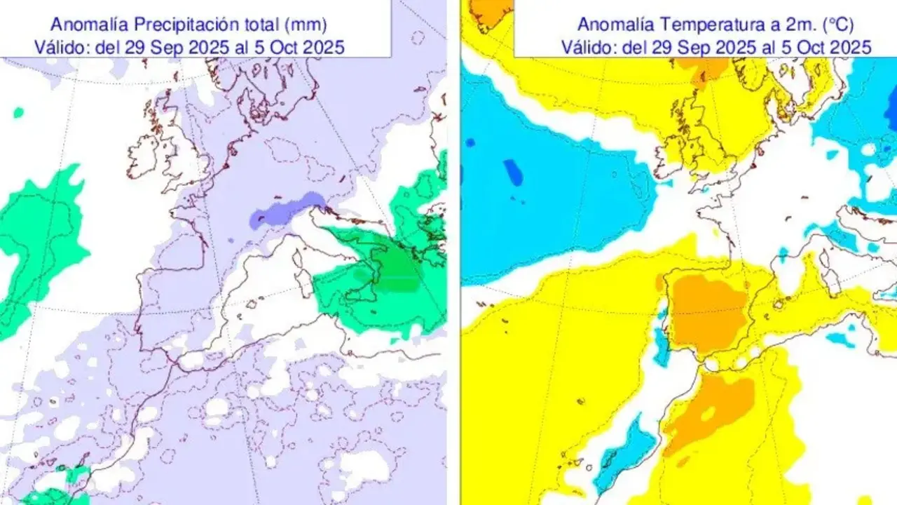 Pron&oacute;stico de la Aemet. | Aemet