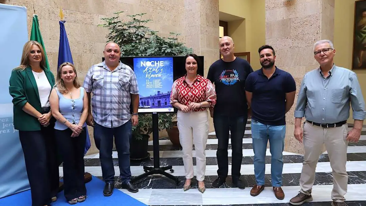  Presentaci&oacute;n de la Noche Azul y Blanca. | jerez.es 
